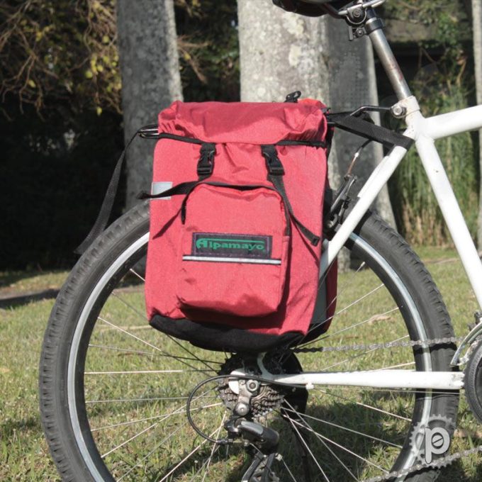 Alforge para Bike 30L Alpamayo Alforge 30 Litros Alpamayo Vermelho