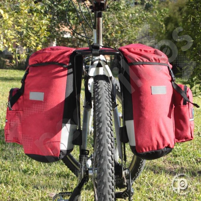 Alforge para Bike 30L Alpamayo Refletivos na parte traseira