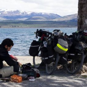Ruta 7 Lagos Chile de bike