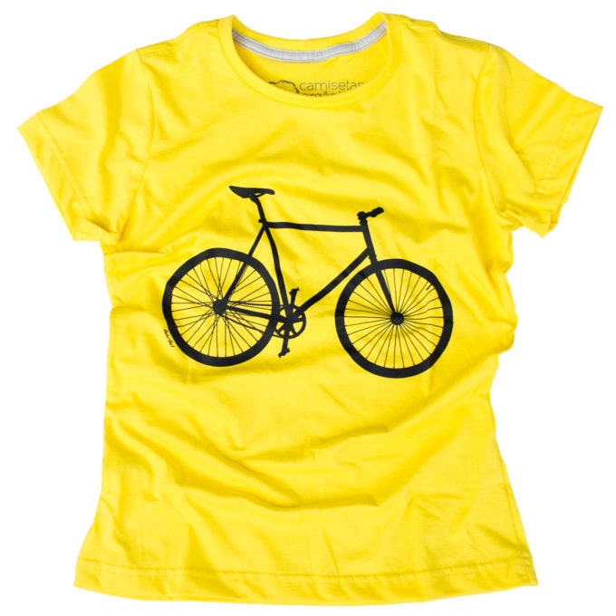 Camiseta Bicicleta Feminina